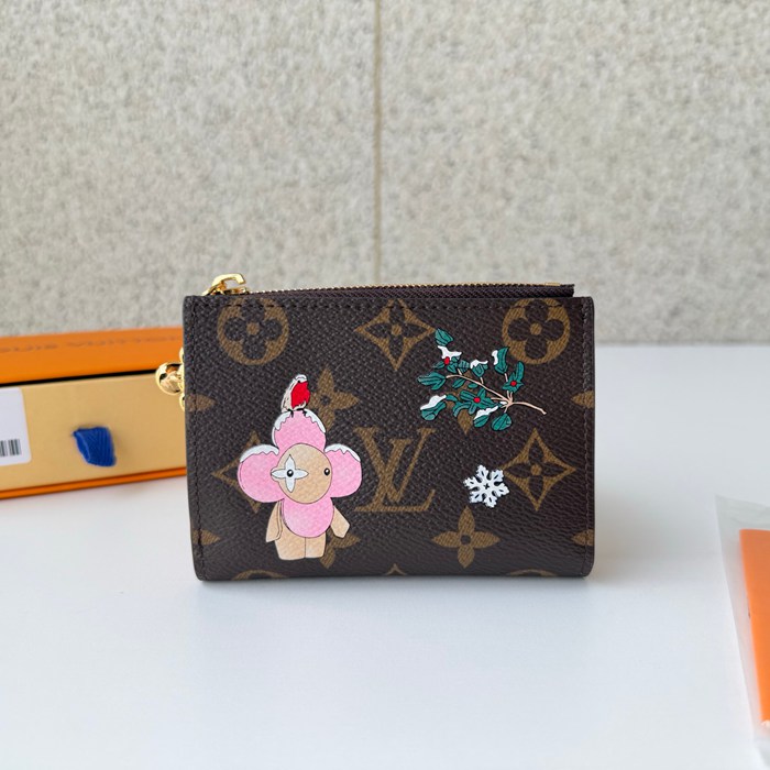 LOUIS VUITTON M15334 リサ財布 ヴィヴィエンヌ サイズ:9x11.5x1.5cm