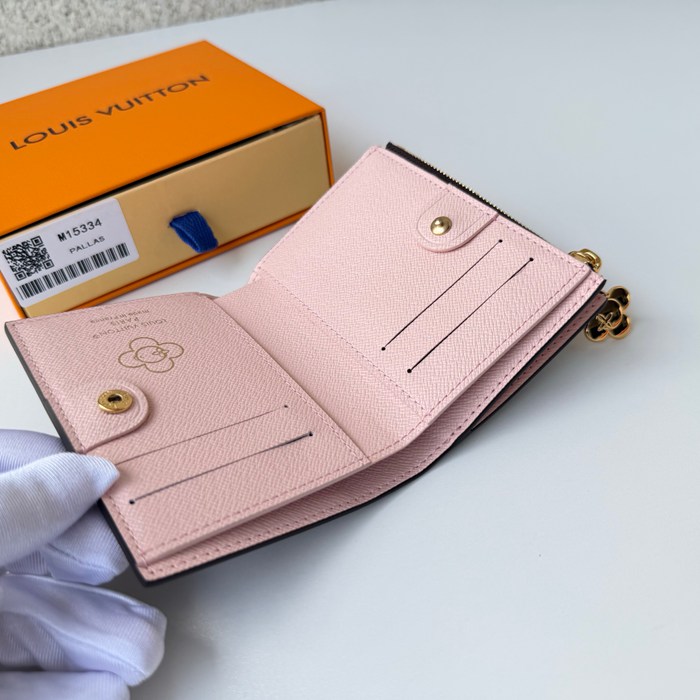 LOUIS VUITTON M15334 リサ財布 ヴィヴィエンヌ サイズ:9x11.5x1.5cm
