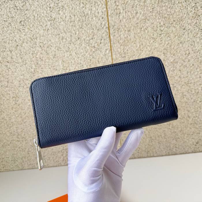 LOUIS VUITTON M25959 ジッピー長財布 ホリゾンタル LVエアログラム ブルー サイズ:21x10x2.5cm