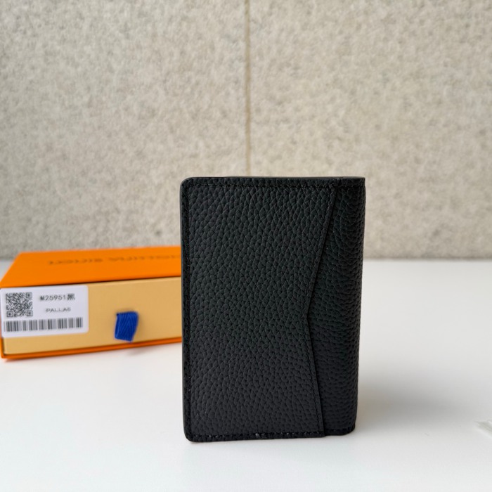 LOUIS VUITTON M25951 ポケットオーガナイザー LVエアログラム ブラック サイズ:8x11cm