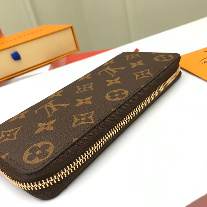 LOUIS VUITTON M60742 クレマンス長財布 モノグラム レッド サイズ:19cm
