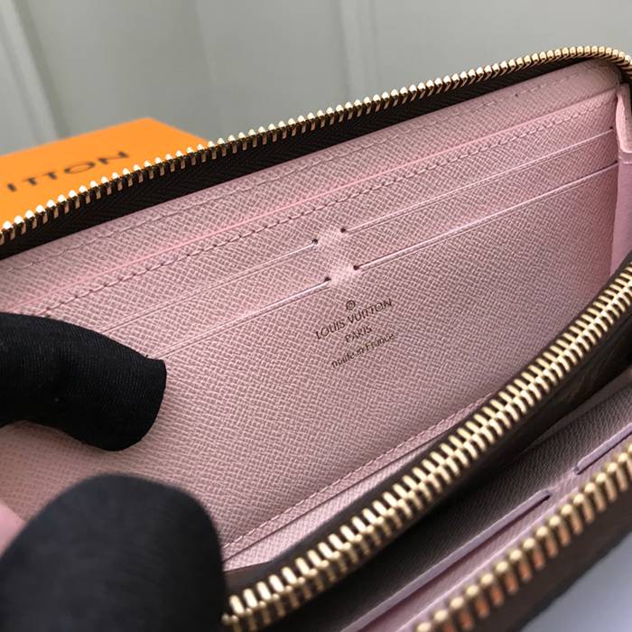 LOUIS VUITTON M60742 クレマンス長財布 モノグラム ピンク サイズ:19cm