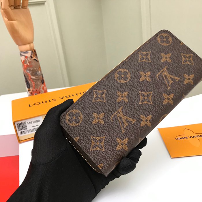 LOUIS VUITTON M60742 クレマンス長財布 モノグラム ピンク サイズ:19cm