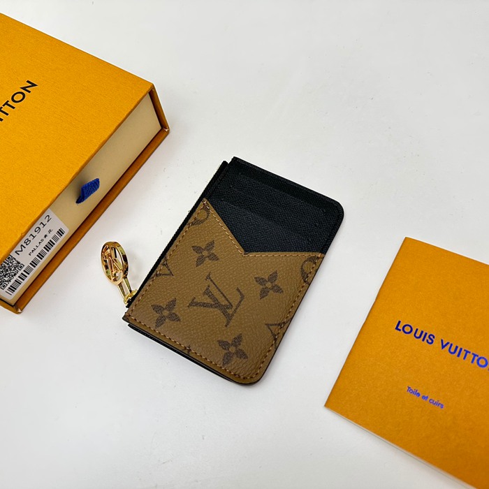LOUIS VUITTON M81912 ロミーカードケース モノグラム イエローフラワー サイズ:12x8x0.8cm
