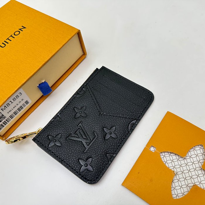 LOUIS VUITTON M81883 ロミー名刺ケース モノグラムアンプラント サイズ:12x8x0.8cm