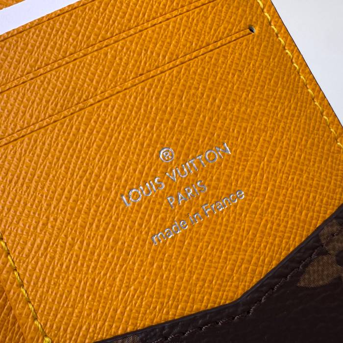 LOUIS VUITTON 12834 ポケットオーガナイザー モノグラムマッカーサー イエロー サイズ:7.5x11.1cm