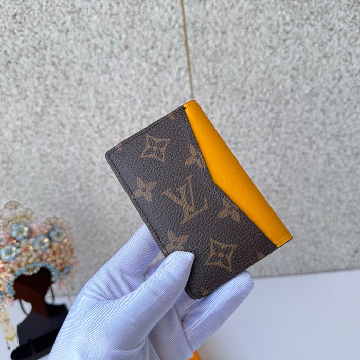 LOUIS VUITTON 12834 ポケットオーガナイザー モノグラムマッカーサー イエロー サイズ:7.5x11.1cm