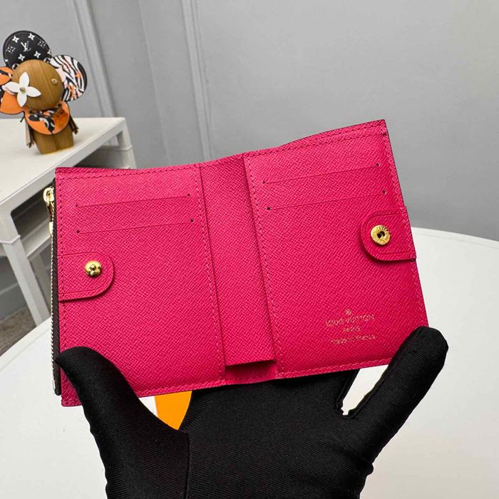 LOUIS VUITTON M11380 リサ財布 モノグラム ピンク サイズ:9x11.5x1.5cm