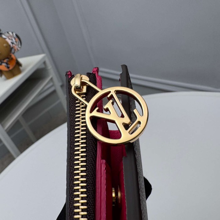 LOUIS VUITTON M11380 リサ財布 モノグラム ピンク サイズ:9x11.5x1.5cm