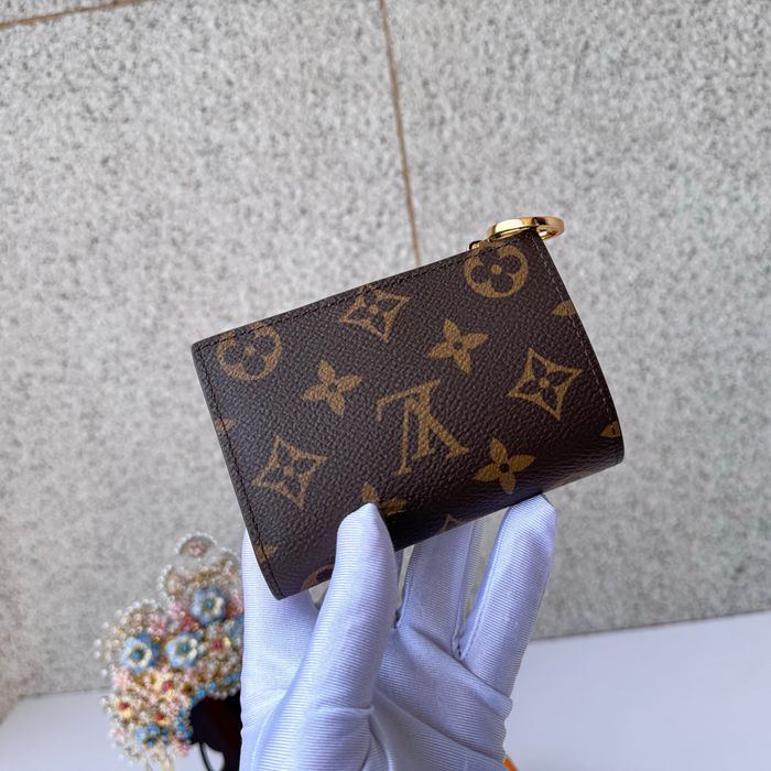 LOUIS VUITTON M25693 リサ財布 モノグラム オリーブ サイズ:9x11.5x1.5cm