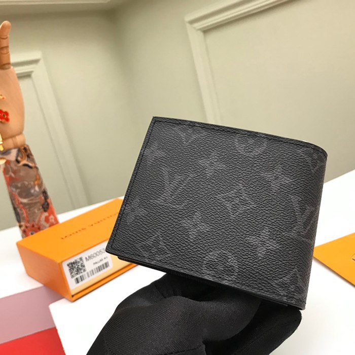 LOUIS VUITTON M60053 アメリゴ財布 モノグラムエクリプス サイズ:11.5x9.5cm