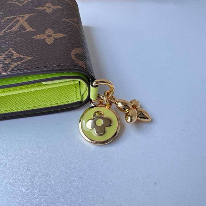 LOUIS VUITTON M14628 ポケットオーガナイザー LVシャルム グリーン サイズ:9x10x2.5cm