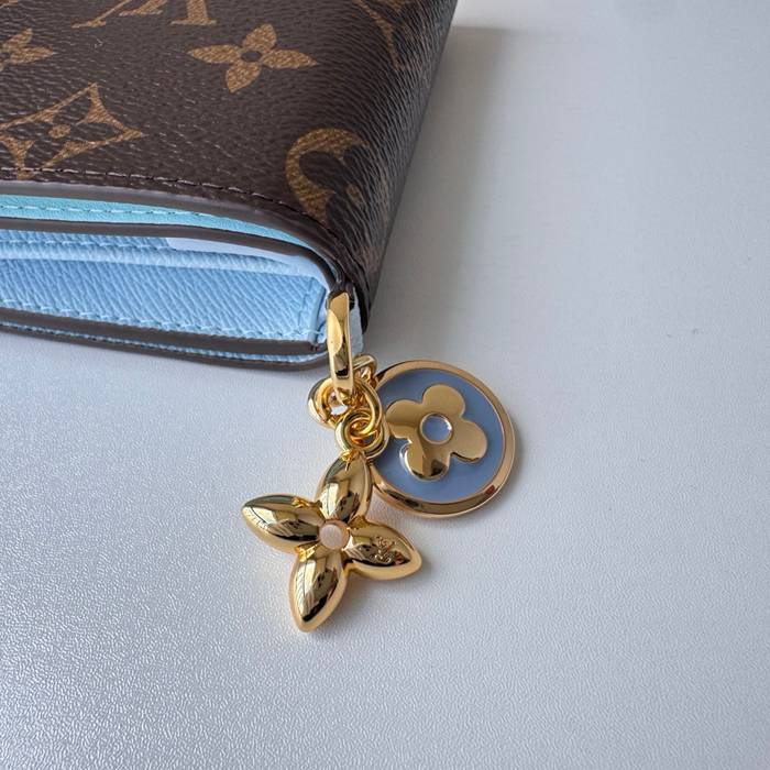LOUIS VUITTON M14613 ポケットオーガナイザー LVシャルム ブルー サイズ:9x10x2.5cm