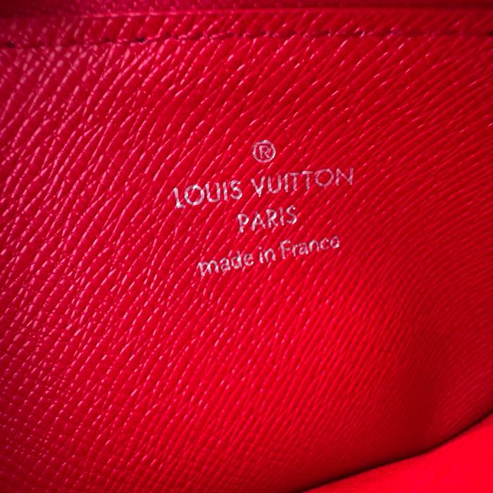 LOUIS VUITTON 12385 ロミーカードケース カラーマニアシリーズ レッド サイズ:12x8x0.8cm