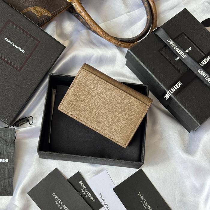 SAINT LAURENT 693492 フラップ名刺ケース 荔枝紋 サイズ:11x7.5cm