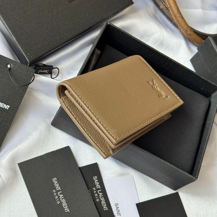 SAINT LAURENT 693492 フラップ名刺ケース 荔枝紋 サイズ:11x7.5cm