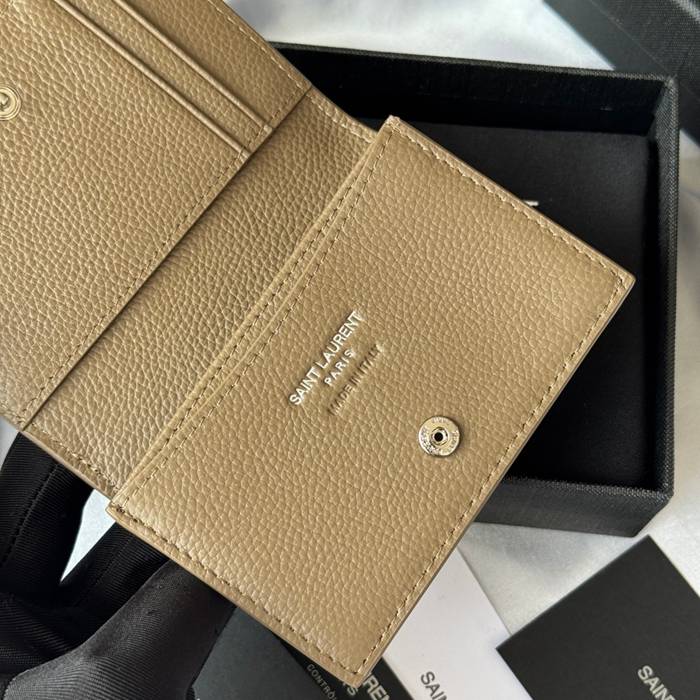 SAINT LAURENT 693492 フラップ名刺ケース 荔枝紋 サイズ:11x7.5cm