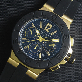 BVLGARI ディアゴノ クロノグラフ Asian 7751搭載 28800振動