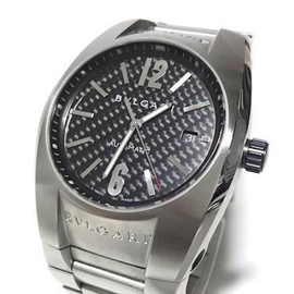 BVLGARI EG40BSSD/N エルゴン MIYOTA 9015搭載 ブラック文字盤 自動巻き BVLGARI EG40BSSD/N エルゴン MIYOTA 9015搭載 ブラック文字盤 自動巻き