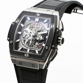HUBLOT 601.NM.0173.L スピリットオブビッグバン チタニウム セラミック