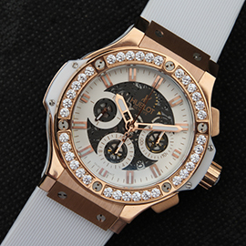 HUBLOT ビックバン ベゼル全面ダイヤ 贈り物商品