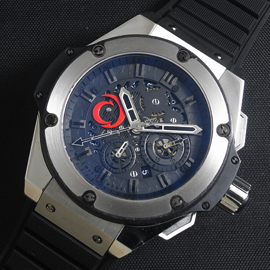 HUBLOT キングパワー アリンギ Asian 7750搭載 クロノグラフ 自動巻き