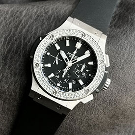 HUBLOT 301.SX.1170.RX.1104 V6最高級 ビッグバン スチール ダイヤモンド HUBLOT 301.SX.1170.RX.1104 V6最高級 ビッグバン スチール ダイヤモンド