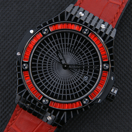 HUBLOT ビックバン ブラックキャビア Asian 2824-2搭載