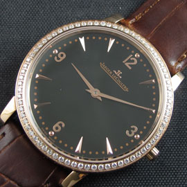 JAEGER-LECOULTRE マスター Swiss RONDA クォーツ搭載 ブラック 高精度