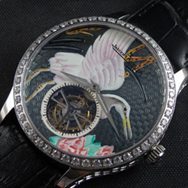 JAEGER-LECOULTRE マスタートゥールビヨン搭載 高級腕時計