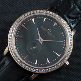 JAEGER-LECOULTRE マスター Swiss RONDA クォーツ搭載 スモールセコンド 高評価