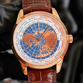 JAEGER-LECOULTRE Q8102520 ジオフィジック ユニバーサルタイム ピンクゴールド 最新入荷 JAEGER-LECOULTRE Q8102520 ジオフィジック ユニバーサルタイム ピンクゴールド 最新入荷