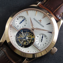 JAEGER-LECOULTRE マスター トゥールビヨン搭載 紳士腕時計