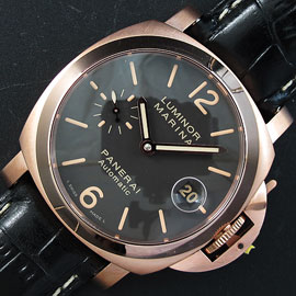 PANERAI PAM048 ルミノール マリーナ ローズゴールド 特典付き PANERAI PAM048 ルミノール マリーナ ローズゴールド 特典付き