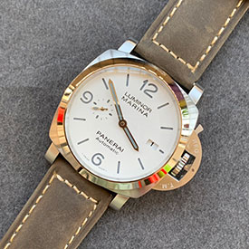 PANERAI PAM01314 ルミノール マリーナ ホワイト 最新品 PANERAI PAM01314 ルミノール マリーナ ホワイト 最新品