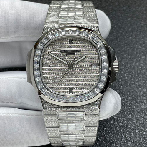 PATEK PHILIPPE 5719/10G-010 ノーチラス ホワイトゴールド ダイヤモンド 最高品質 最新入荷 PATEK PHILIPPE 5719/10G-010 ノーチラス ホワイトゴールド ダイヤモンド 最高品質 最新入荷