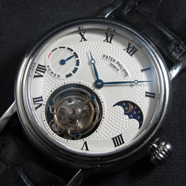 PATEK PHILIPPE トゥールビヨン ムーンフェイズ コピー時計 PATEK PHILIPPE トゥールビヨン ムーンフェイズ コピー時計