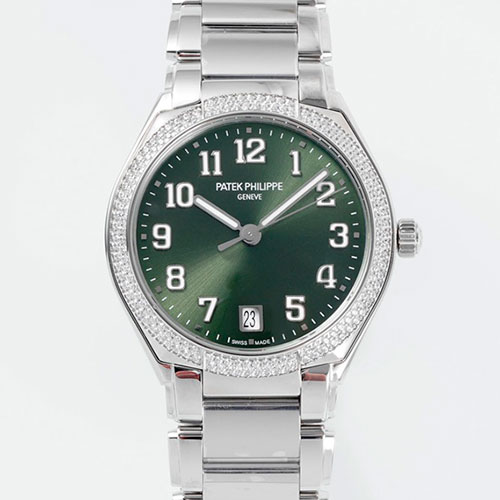 PATEK PHILIPPE 7300/1200A-011 PPF製 トゥエンティ4 オリーブグリーン レディース PATEK PHILIPPE 7300/1200A-011 PPF製 トゥエンティ4 オリーブグリーン レディース