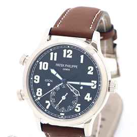 PATEK PHILIPPE 5524G-001 Noob工場 カラトラバ パイロット トラベルタイム