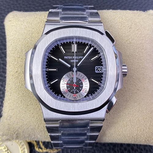PATEK PHILIPPE 5980/1A-014 PPF工場 ノーチラス クロノグラフ ブラック 最高級 PATEK PHILIPPE 5980/1A-014 PPF工場 ノーチラス クロノグラフ ブラック 最高級