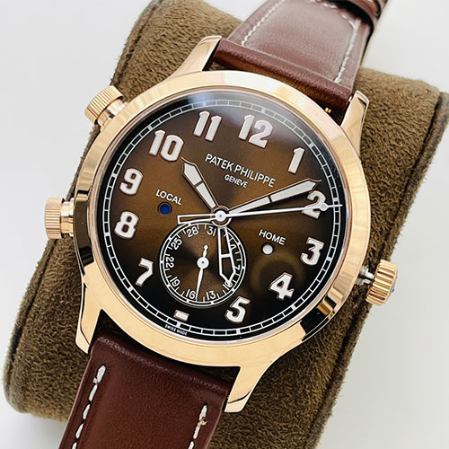 PATEK PHILIPPE 5524R-001 カラトラバ パイロット トラベルタイム 最高級