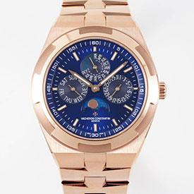 VACHERON CONSTANTIN 4300V/120R-B509 オーヴァーシーズ エクストラフラット パーペチュアルカレンダー ブルー VACHERON CONSTANTIN 4300V/120R-B509 オーヴァーシーズ エクストラフラット パーペチュアルカレンダー ブルー