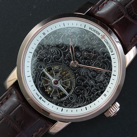 VACHERON CONSTANTIN トゥールビヨン搭載 ブラック文字盤 満足度最高 VACHERON CONSTANTIN トゥールビヨン搭載 ブラック文字盤 満足度最高