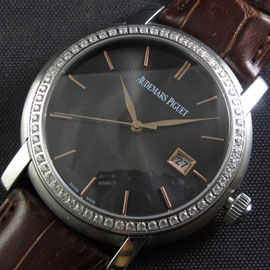 AUDEMARS PIGUET ジュールオーデマ エクストラシン MIYOTA 9015搭載 自動巻き カレンダー AUDEMARS PIGUET ジュールオーデマ エクストラシン MIYOTA 9015搭載 自動巻き カレンダー