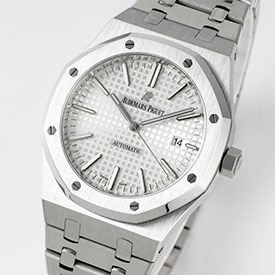 AUDEMARS PIGUET 15400ST ロイヤルオーク 41mm シルバー 3120搭載 AUDEMARS PIGUET 15400ST ロイヤルオーク 41mm シルバー 3120搭載