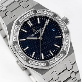 AUDEMARS PIGUET 77351ST BF工場 ロイヤルオーク ベゼルダイヤ 34mm 5800搭載