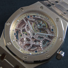 AUDEMARS PIGUET ロイヤルオーク スケルトン Asian 21600振動 自動巻き AUDEMARS PIGUET ロイヤルオーク スケルトン Asian 21600振動 自動巻き