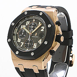 AUDEMARS PIGUET 25940OK ロイヤルオークオフショア クロノグラフ クォーツ デイト AUDEMARS PIGUET 25940OK ロイヤルオークオフショア クロノグラフ クォーツ デイト
