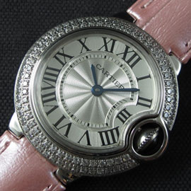CARTIER バロンブルー Swiss RONDA クォーツ レディース