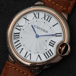 CARTIER バロンブルー 圧倒的に美しいコピー時計